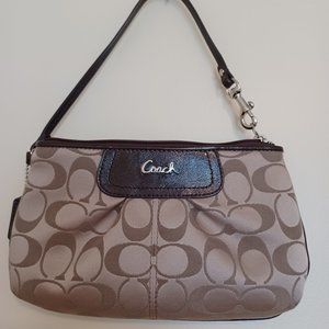 Coach Signature Collection Wristlet